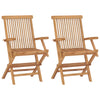 Gartenessgruppe Tyrus (3-teilig, Teak)