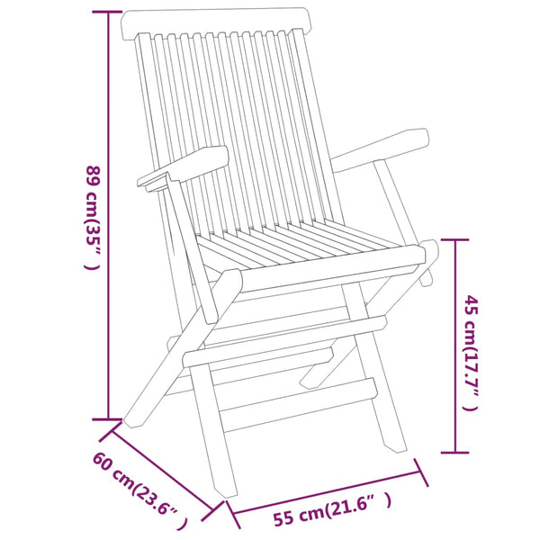 Gartenessgruppe Tyrus (3-teilig, Teak)