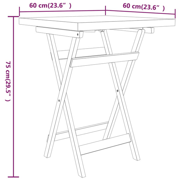 Gartenessgruppe Cleonida (3-teilig, Teak)
