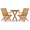 Garten-Essgruppe Wing (3-teilig, Teak)