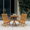 Garten-Essgruppe Wing (3-teilig, Teak)