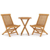 Gartenessgruppe Makhi (3-teilig, Teak)