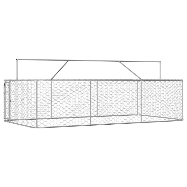 Hundezwinger mit Überdachung Mariann 400x200x150cm