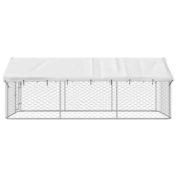 Hundezwinger mit Überdachung Mariann 400x200x150cm