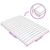 Lattenrost Manole 80x200cm (17 Leisten)