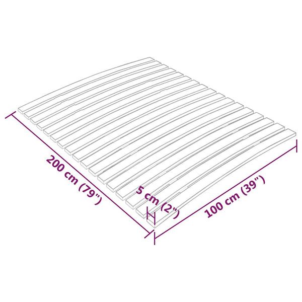Lattenrost Manole 100x200cm (17 Latten)