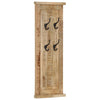 Garderobe Israel 38x100cm (2 Stk. Mangoholz)