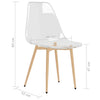 Transparente Esszimmerstühle Renei (6 Stück Set)