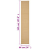 Teppich Natur Sisal Faraoanu 66x350cm