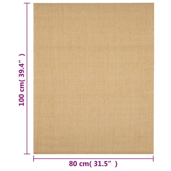 Teppich Natur Sisal Faraoanu 80x100cm