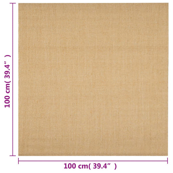 Faraoanu Sisalteppich natur 100x100cm