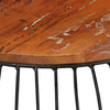 Couchtisch Peruze Ø68cm (recyceltes Massivholz)