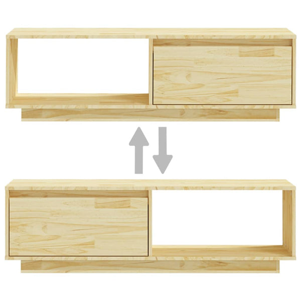 TV-Lowboard Viorelius 110x30x33,5cm (Kiefer)