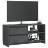 Graues TV-Lowboard Vitanov 80x31x39cm (Kiefer)