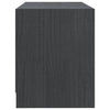 Graues TV-Lowboard Vitanov 80x31x39cm (Kiefer)