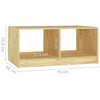Couchtisch Zeik 75x50x33,5cm (Kiefer)