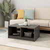 Grauer Couchtisch Zeik 75x50x33,5cm (Kiefer)