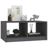 Grauer Couchtisch Zeik 75x50x33,5cm (Kiefer)