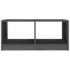 Grauer Couchtisch Zeik 75x50x33,5cm (Kiefer)