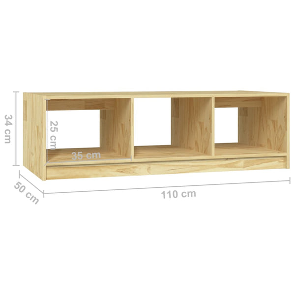 Couchtisch Zinel 110x50x34cm (Kiefer)