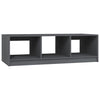 Grauer Couchtisch Zinel 110x50x34cm (Kiefer)
