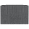 Grauer Couchtisch Zinel 110x50x34cm (Kiefer)