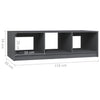 Grauer Couchtisch Zinel 110x50x34cm (Kiefer)