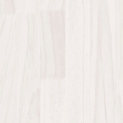 Weißes Bettgestell Tomiris 90x190cm (Holz, Einzelbett)