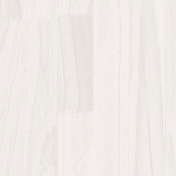 Weißes Bettgestell Tomiris 180x200cm (Kiefer, Super King Size)