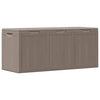 Braune Gartenaufbewahrungsbox Cosita 270 l (PP Rattan)