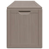 Braune Gartenaufbewahrungsbox Cosita 270 l (PP Rattan)