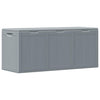 Graue Gartenaufbewahrungstruhe Cosita 270 l (pp Rattan)