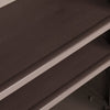 Brauner Gartenschrank Zarandu 65x45x88cm (PP in Holzoptik)