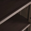 Gartenschrank Zarandu 65x45x172cm in Braun (PP Holzoptik)