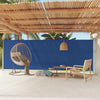 Blaues einziehbares Terrassen-Seitenmarkise Snr 180x600cm