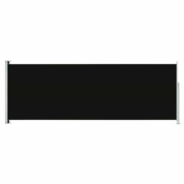 Schwarze ausziehbare Terrassenseitenmarkise Snr 220x600cm