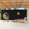 Schwarze ausziehbare Terrassenseitenmarkise Snr 220x600cm