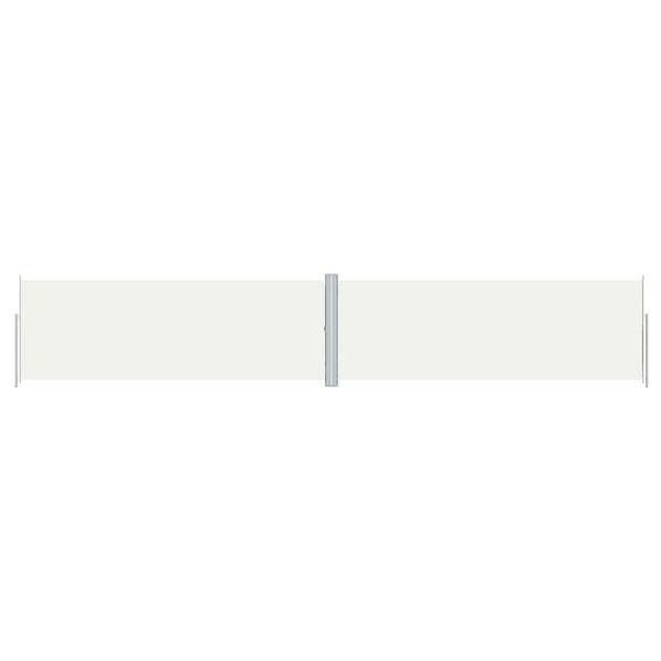 Creme-Seitenmarkise zum Ausziehen Solimna 180x1000cm