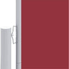 Rote einziehbare Seitenmarkise Solimna 160x1200cm