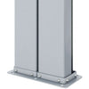 Cremefarbene ausziehbare Seitenmarkise Solimna 200x1200cm