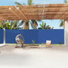Blaues einziehbares Seitenmarkise Solimna 200x1200cm