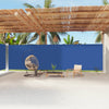 Blaues ausziehbares Seitenmarkise Solimna 220x1200cm