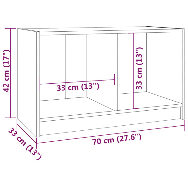 Tv-taso Vaeria 70x33x42cm (mänty)