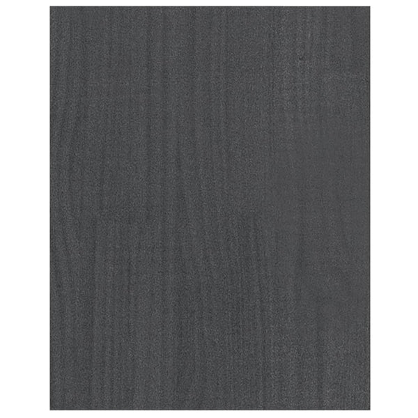 Graues TV-Möbel Vaeria 70x33x42cm (Kiefer)