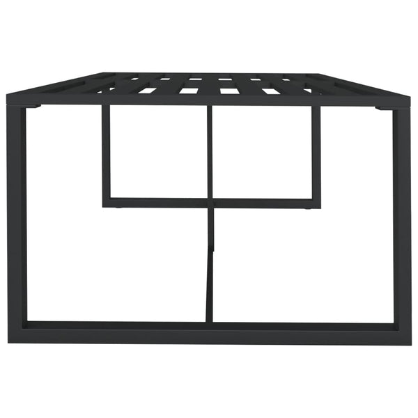 Antrasiitti ulkoruokapöytä Wm 120x60x66cm (alumiini)