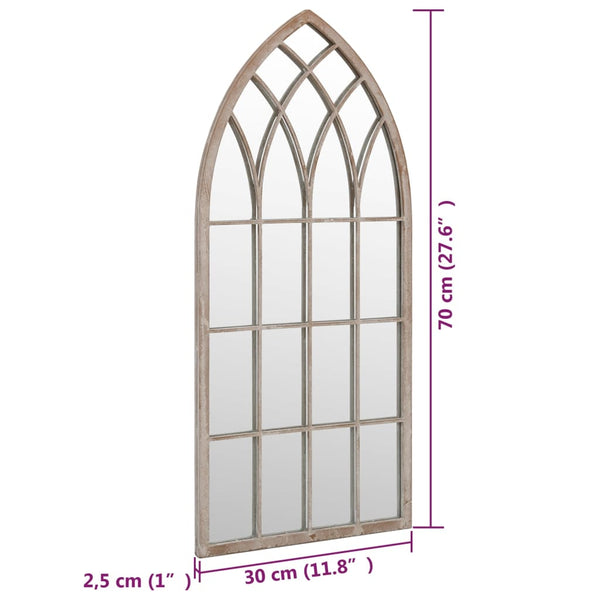 Sandspiegel Lotka 70x30cm (Eisen für den Innenbereich)