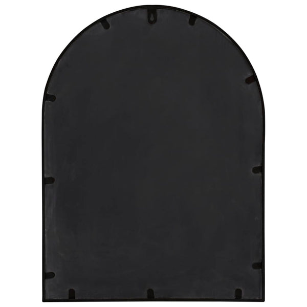 Schwarzer Spiegel Saim 60x45cm (Eisen für Innenbereich)