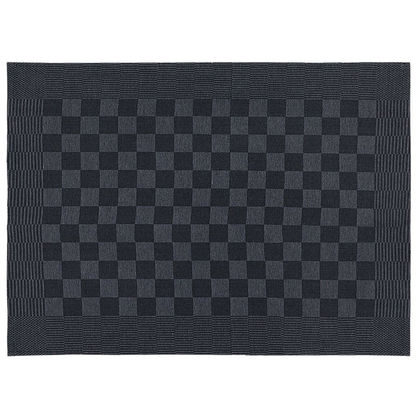Schwarz-graues Handtuchset Zahariuta (10tlg. Baumwolle)