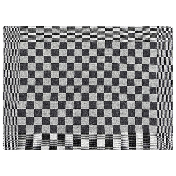Schwarz-weißes Handtuch-Set Zahariuta (10tlg. Baumwolle)