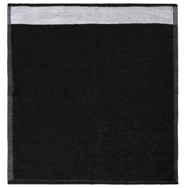 Schwarzes Handtuchset Ciresi (12-teilig, Baumwolle)